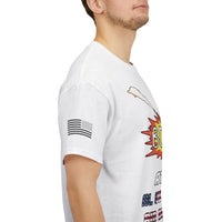 cotton white tee right side