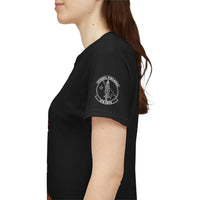 black tee left side